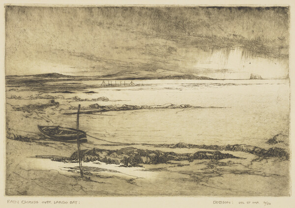 Rain Clouds over Largo Bay by Margaret Stirling Dobson | National 
