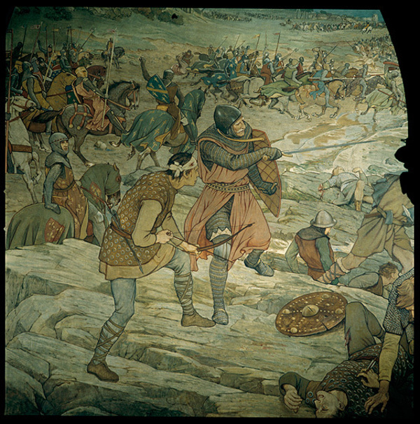The Defeat of Haco King of Norway by Alexander III at Largs A.D.