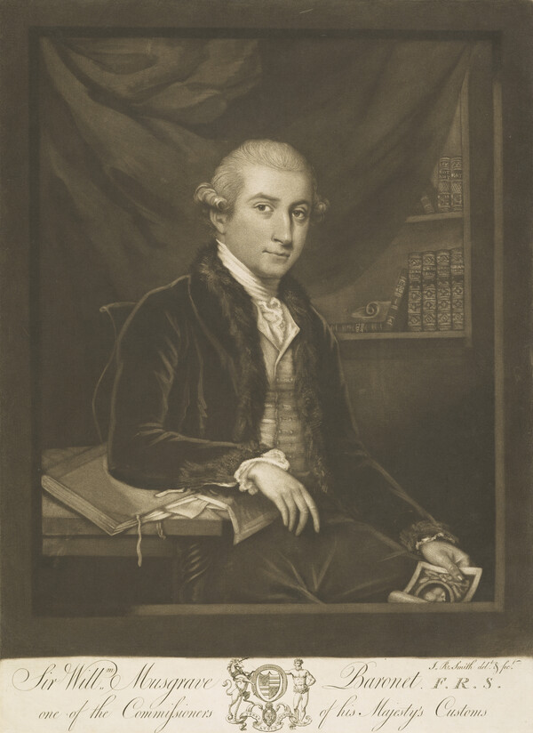 Sir William Musgrave, 1735 1800 by J.R. Smith NGS CMS 2022
