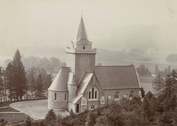 Crathie Church, Balmoral by George Washington Wilson & Co