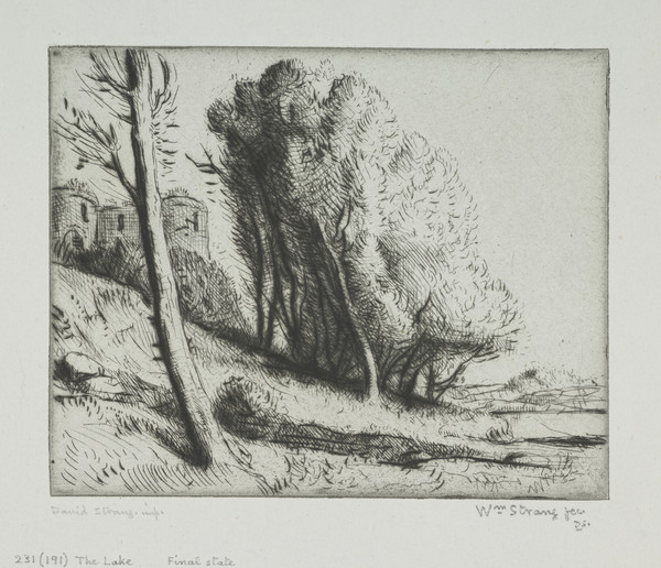 The Lake (Strang No. 231) by William Strang | National Galleries of ...