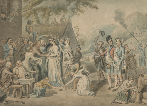 A Highland Wedding by David Allan | National Galleries of Scotland