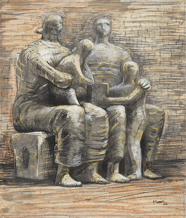Family Group by Henry Moore | National Galleries of Scotland