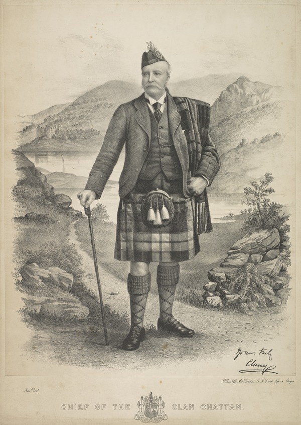 Cluny Macpherson, 1804 1885. Chief of Clan Chattan National Galleries of Scotland