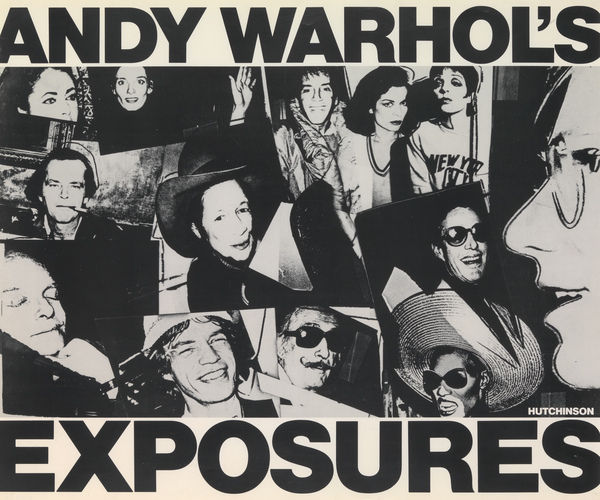 Andy Warhol's  Exposures  写真集 Andy Warhol's Exposures | Andy Warhol, Bob Colacello | First