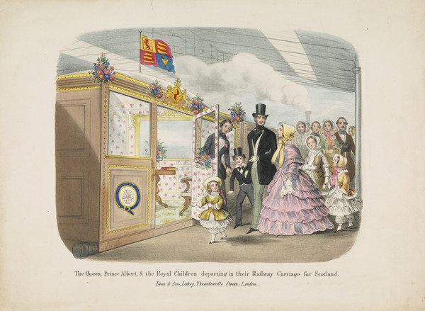 queens carriage drawing