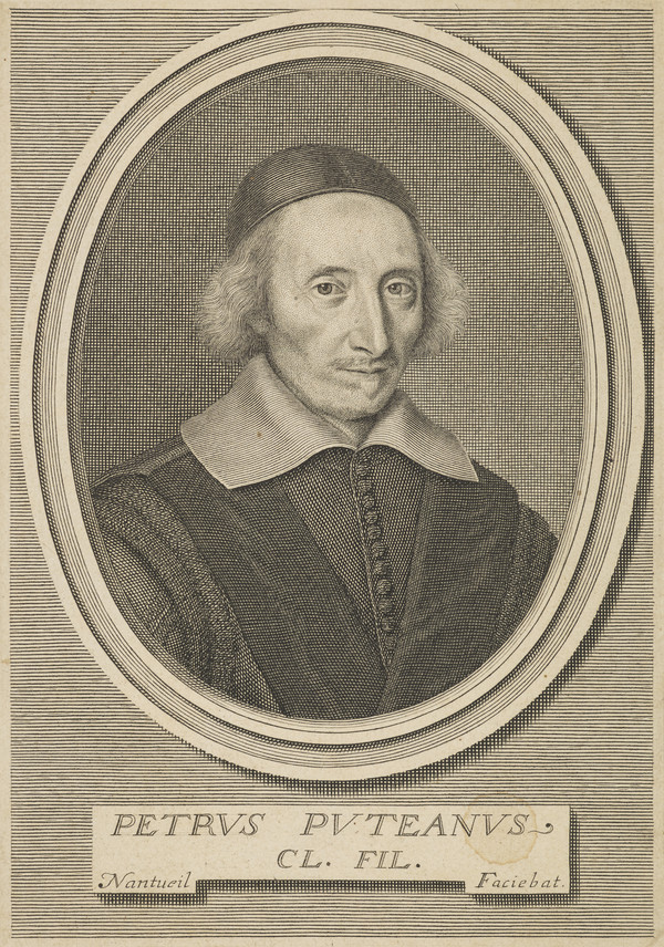 Pierre Dupuy (Petrus Puteanus), 1582 1651. Historian by Robert