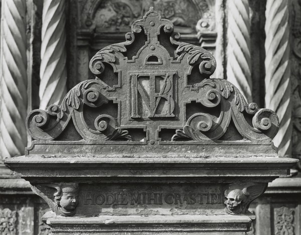 Hodie Mihi Cras Tibi (Today Me Tomorrow you) An Epitaph, Greyfriars
