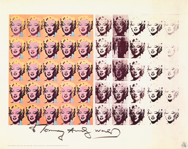 額装品/Marilyn Diptych 1962/アンディ ウォーホル Smarthistory – Andy Warhol, Marilyn Diptych