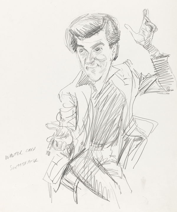 Walter Carr, 1925 - 1998. Actor and comedian by Emilio Coia | National