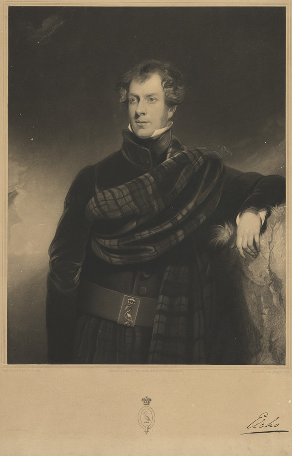 Francis Charteris, 9th Earl of Wemyss, 1796 1883 by James Faed