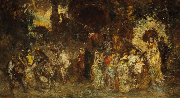 Garden Fête by Adolphe Joseph Thomas Monticelli | National