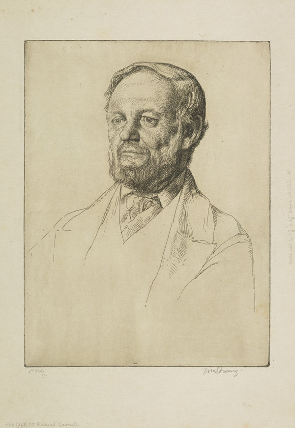 Dr Richard Garnett (Strang No. 466) by William Strang | National ...