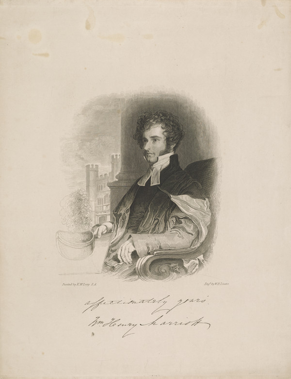 William Henry Marriott, 1800 - 1832. Teacher at Edinburgh Academy 
