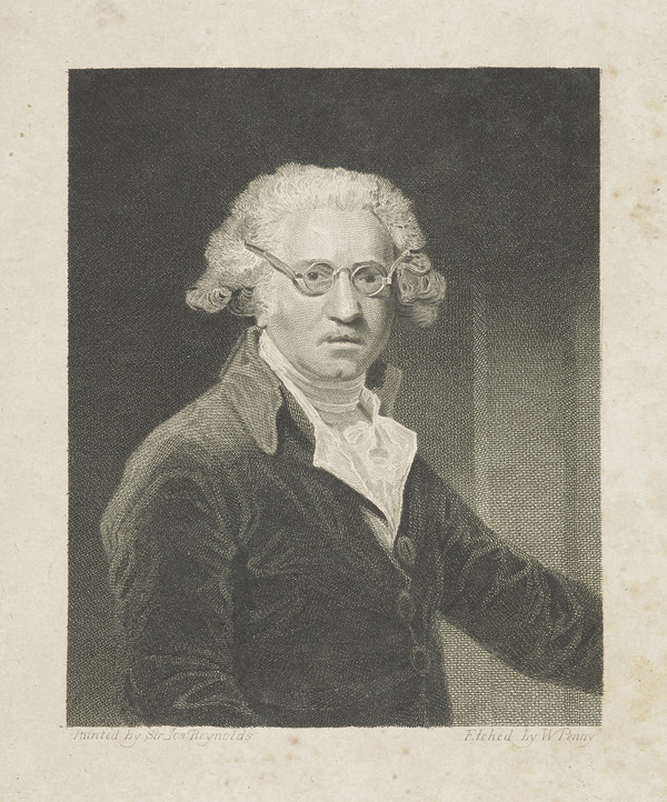 Sir Joshua Reynolds, 1723 - 1792. Portrait painter by William Penny ...