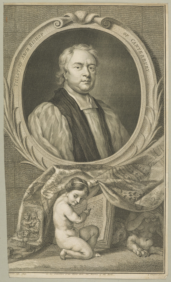 John Tillotson, 1630 - 1694. Archbishop of Canterbury by Jacobus ...
