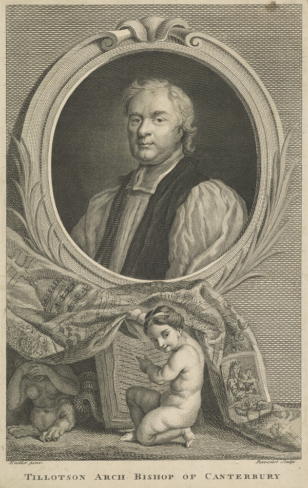 John Tillotson, 1630 - 1694. Archbishop of Canterbury by Simon Francois ...