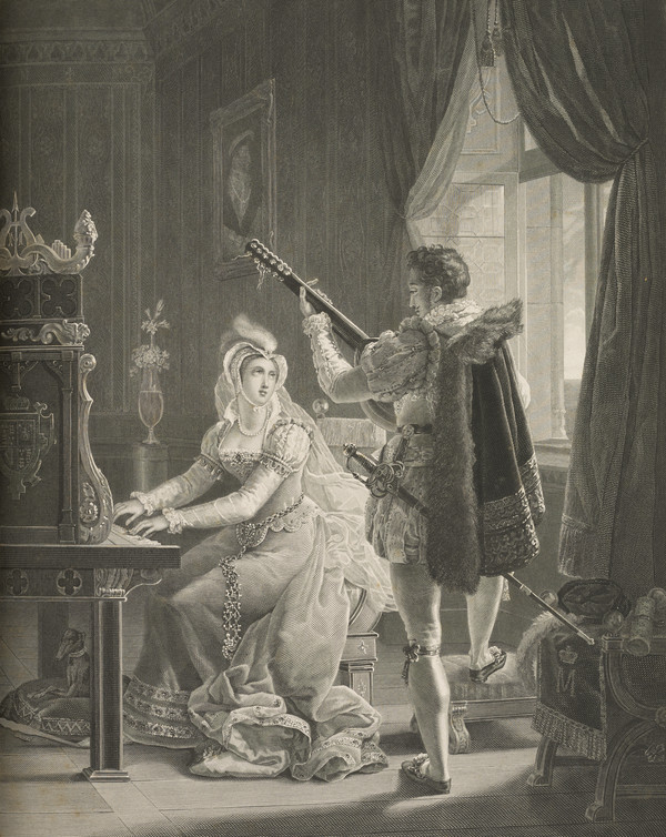 Mary, Queen of Scots, 1542 - 1587. Reigned 1542 - 1567 (with David