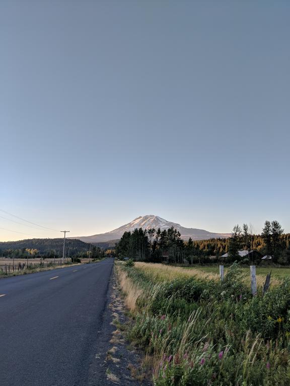 Mt Adams in the evening light is breath-taking