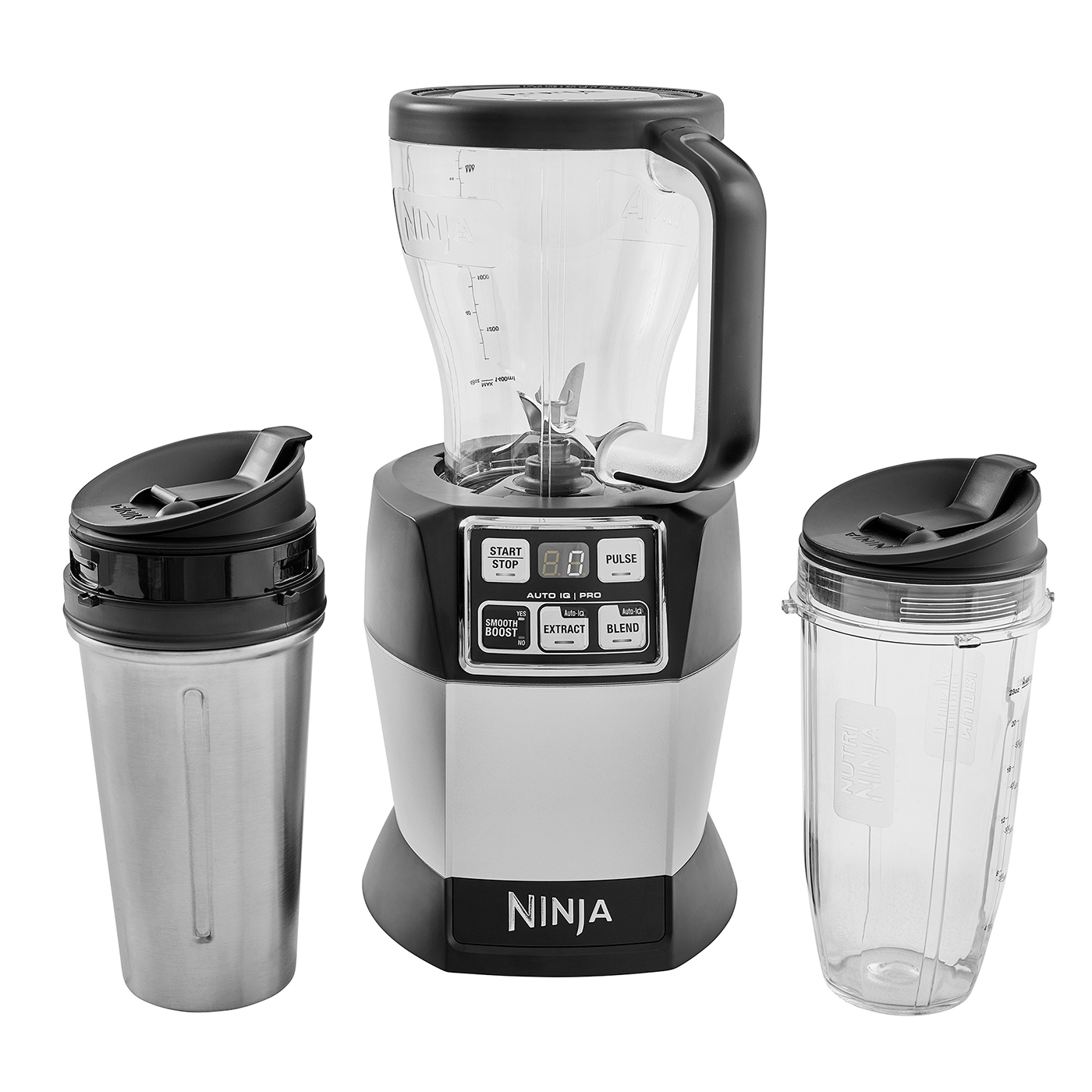Nutri Ninja Pro Complete Personal Blender with AutoiQ 1100W BL488UK