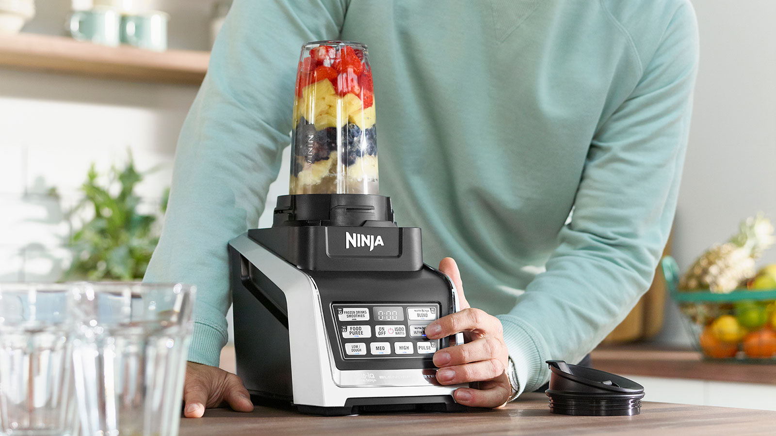 Ninja Complete Food Processor with AutoiQ and Nutri Ninja 1500W