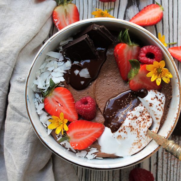 Buckwheat chocolate pudding