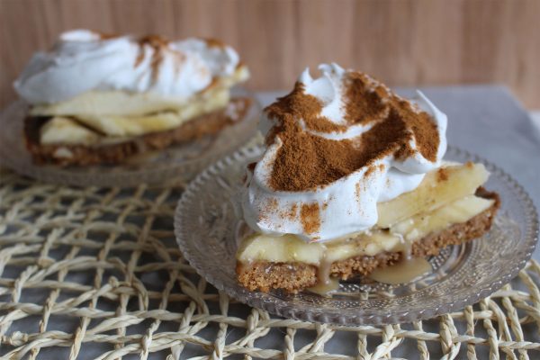 Banoffee Pie With Homemade Caramel & Whipped Coconut Cream
