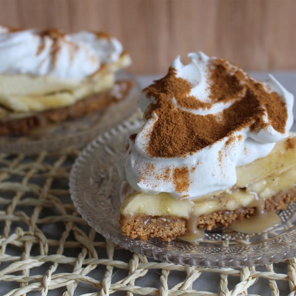 Banoffee Pie With Homemade Caramel & Whipped Coconut Cream