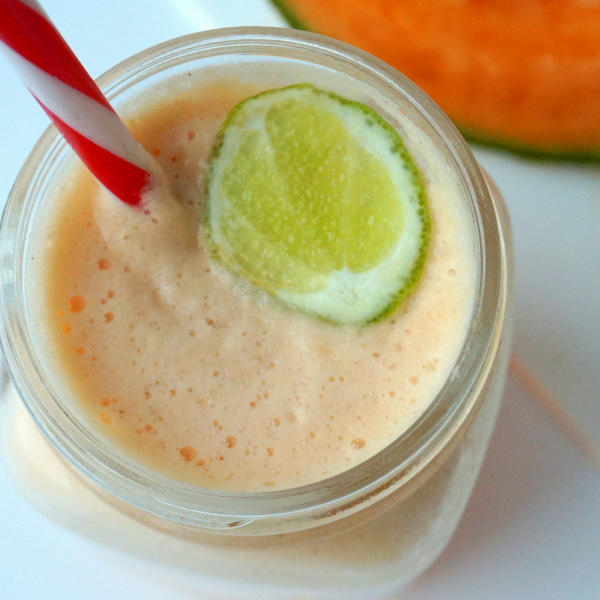 Creamy Cantaloupe Cooler