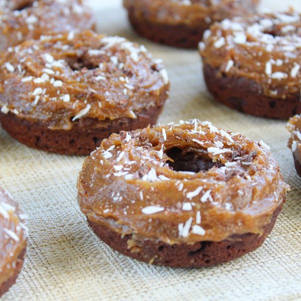 Chocolate Caramel Doughnuts