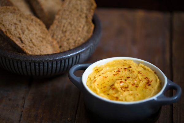 Roast Garlic and Pumpkin Hummus