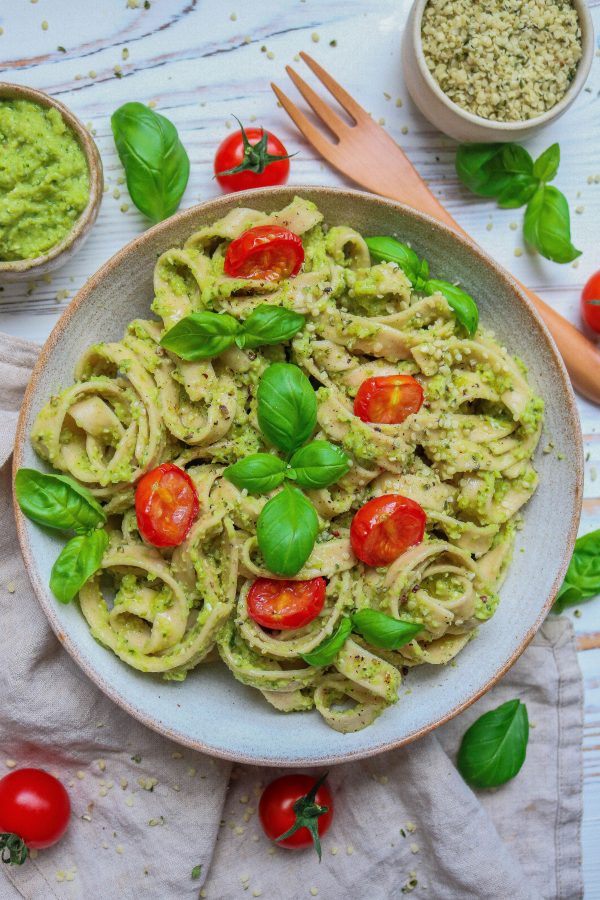 Courgette Pesto Pasta
