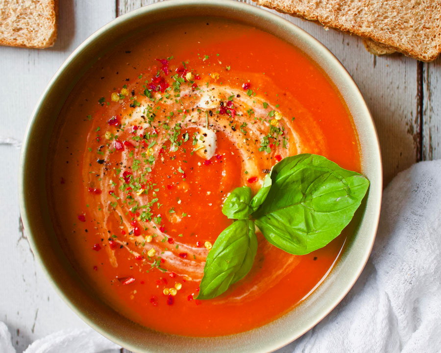 Roasted Tomato and Basil Soup Ninja Kitchen