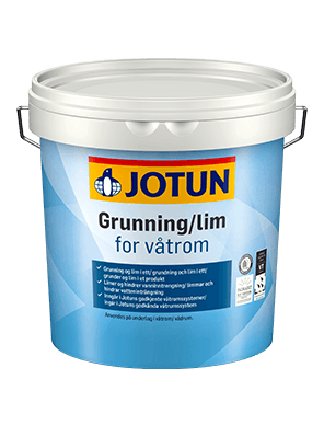 Jotun grunning/lim for våtrom