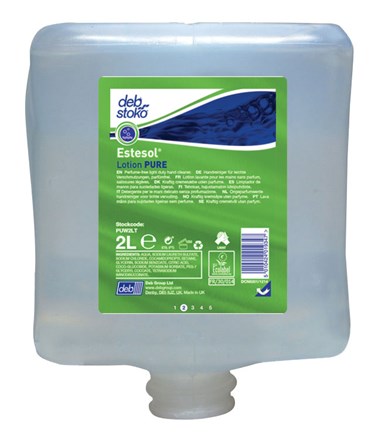 Soap, Hand, DEB Stoko, Estesol Lotion Pure, 4 x 2Ltr