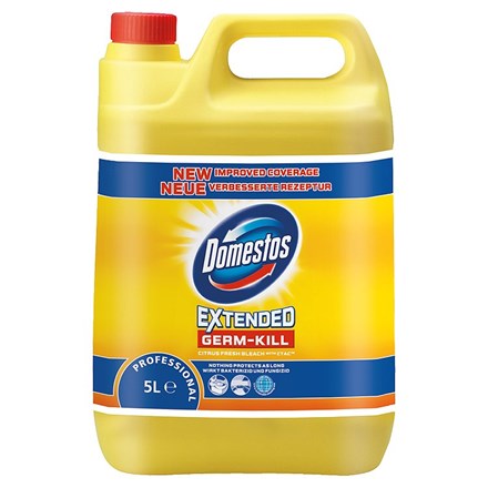 Bleach, Domestos, Citrus Fresh, 5Ltr