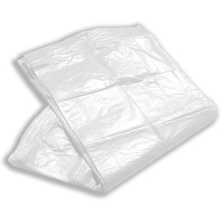 Refuse Sack, Square Bin Liners, 50G, 15x24x24", 1000 Bags