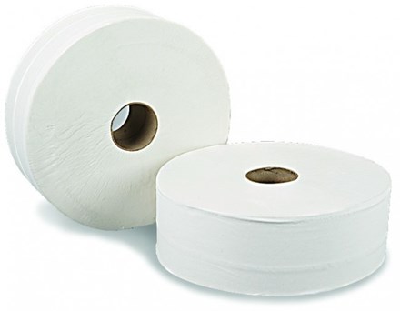 Toilet Rolls, Midi Jumbo, Value, 2.25"/60mm Core, 200m, 12 Rolls