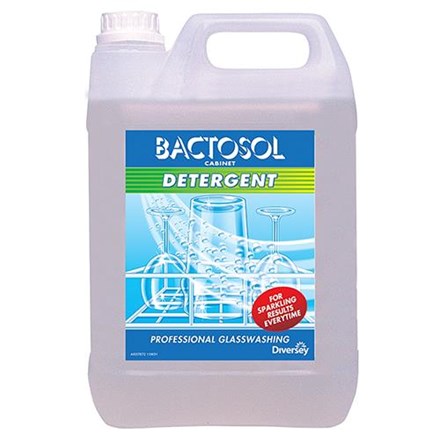 Detergent, Bactosol, Cabinet Glasswash