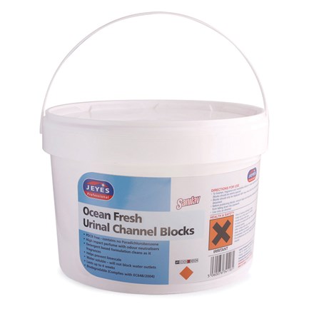 Toilet, Channel Cubes, Jeyes Sanilav, Ocean Fresh, 3kg