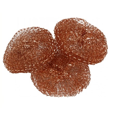 Scouring Pads, Copper, 25 Scourers