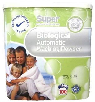 Washing Powder, Super Professional, Bio. 8.1 kg, 100 Wash