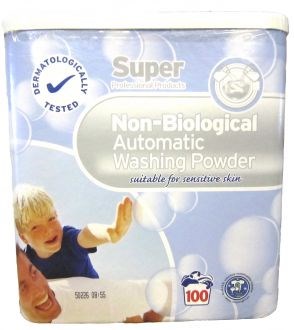 Washing Powder, Super Professional, Non-Bio, 8.1kg, 100 Wash