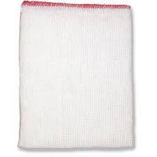 Dishcloths, Stockinette, Large, Bleached (Red) 10 Cloths
