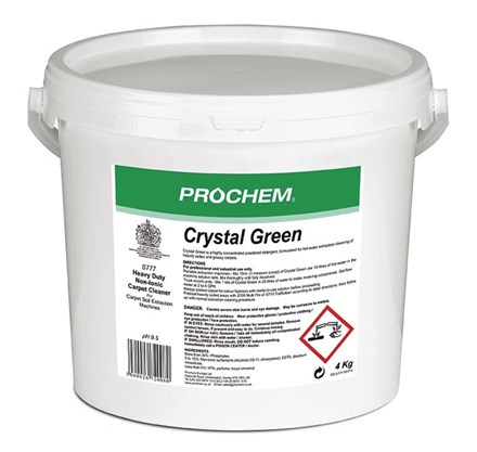Carpet, Prochem, Extraction Powder, Crystal Green, 4 Kg