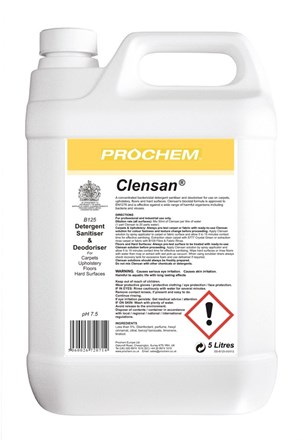 Carpet, Prochem, Sanitizer, Clensan, 5Ltr
