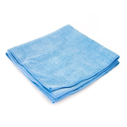 Cloths, Microfibre, 40 x 40 cm, Blue, Pk 10