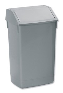 Bin, Flip Top, 54Ltr