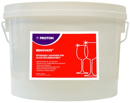 Bar Supp. Glass Soak, Rennovate, 2.5 Kg