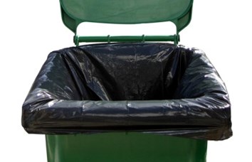 Refuse Sacks, Wheelie Bin Liners, 100g, 30x46x54", 100 Bags